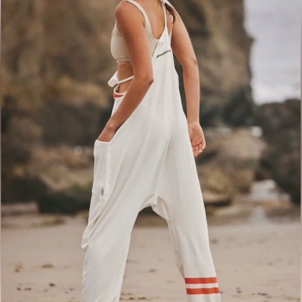Free People Movement 🍊Orange Crush Hot shot Onezie. RARE 💎 EUC medium - Picture 3 of 7